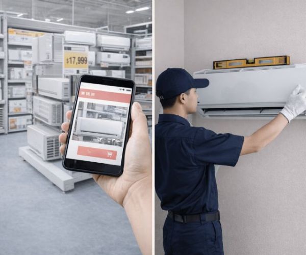 買冷氣別只看價格！大型賣場與網購的風險與正確安裝選擇